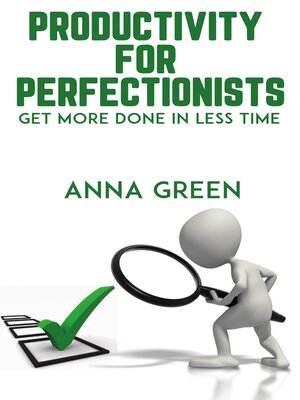 cover image of Productivity for Perfectionists--Get More Done in Less Time